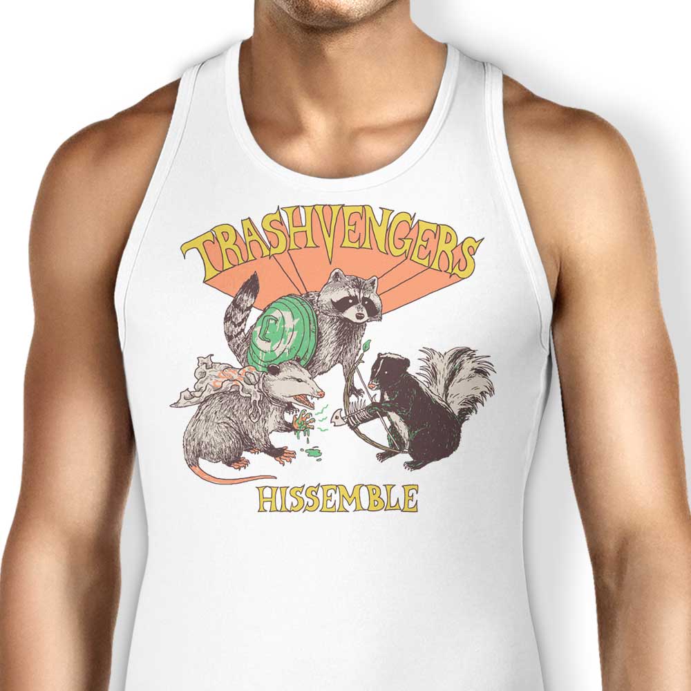 Hillary White's Trashvengers Men's and Women's Comfortable Cotton Tank Tops