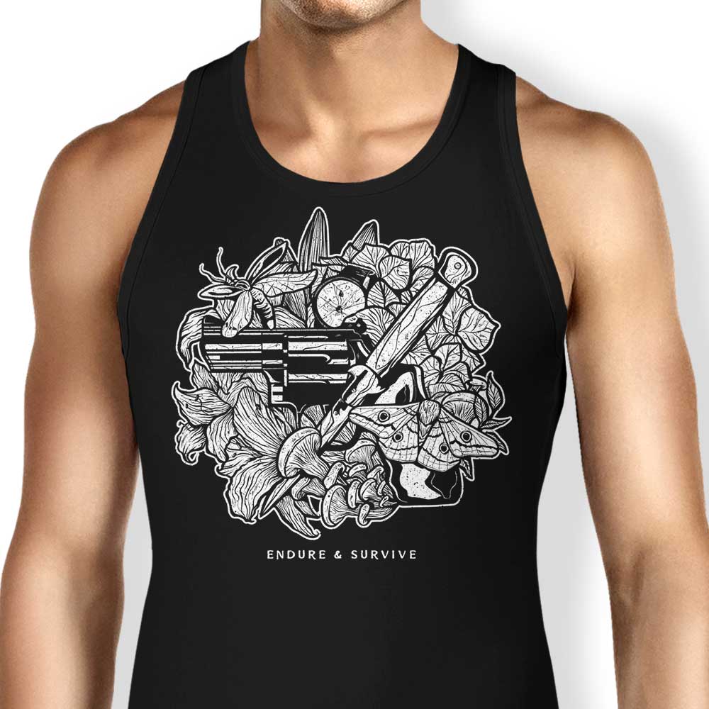 Demonigote Endure and Survive Branded Men's and Women's Comfortable Tank Tops