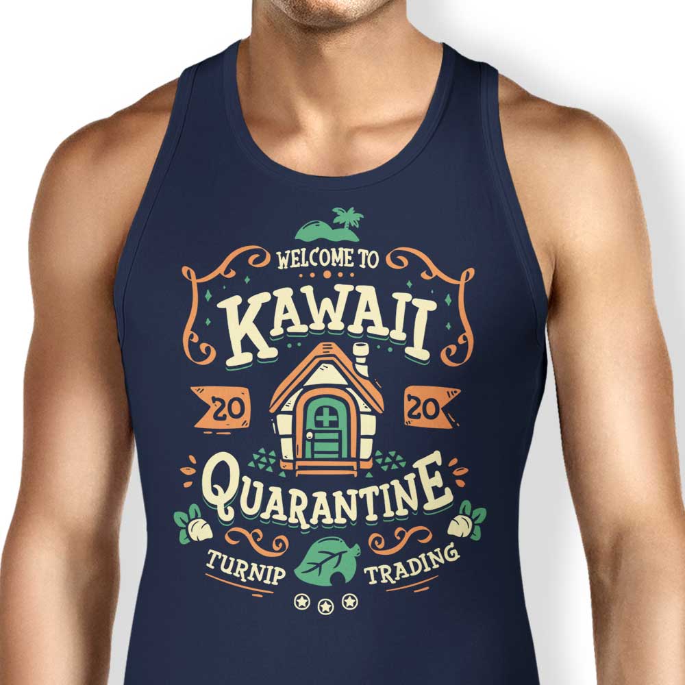 Adorable Kawaii Quarantine Men's and Women's Tank Tops