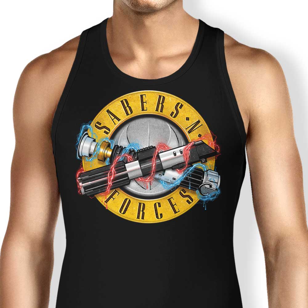Sabers N' Forces Branded Men's and Women's Comfortable Tank Tops