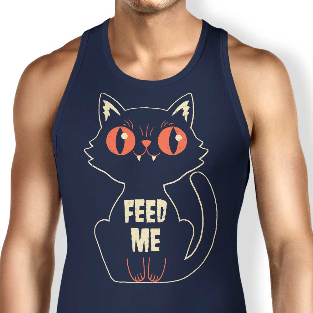 Comfortable DinoMike 'Feed Me' Men's and Women's Tank Tops