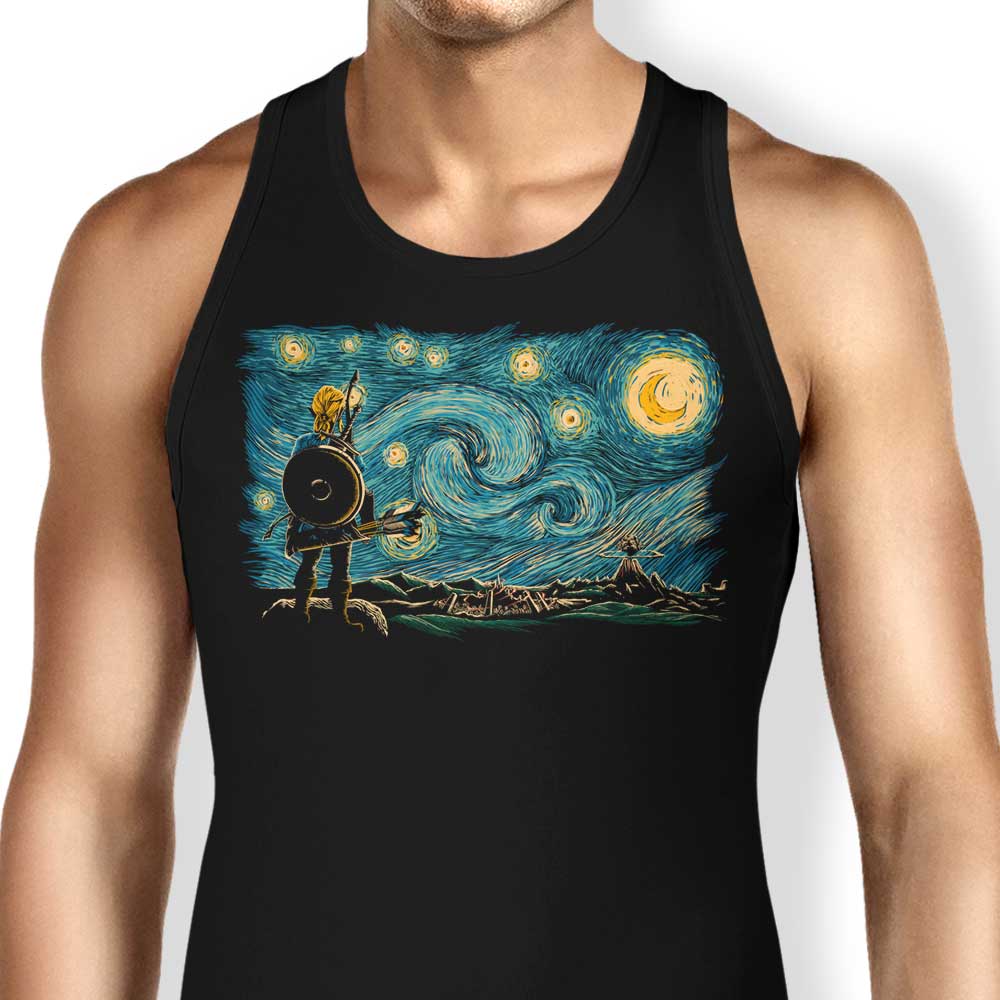 Ddjvigo's Cozy and Lightweight Starry Wild Tank Tops for Men and Women
