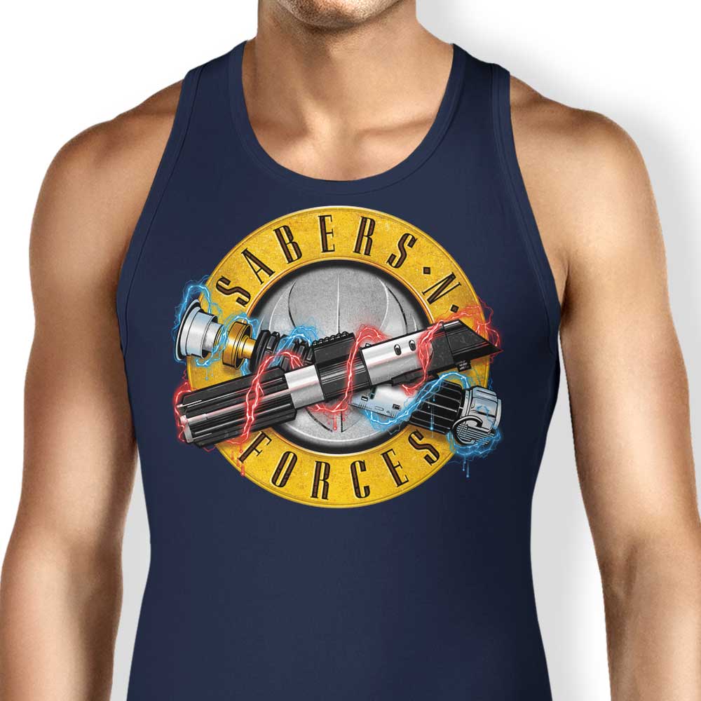 Sabers N' Forces Branded Men's and Women's Comfortable Tank Tops