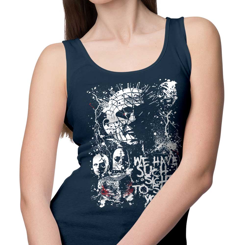 Stylish 'We Have Such Sights' Arinesart Men's and Women's Tank Tops