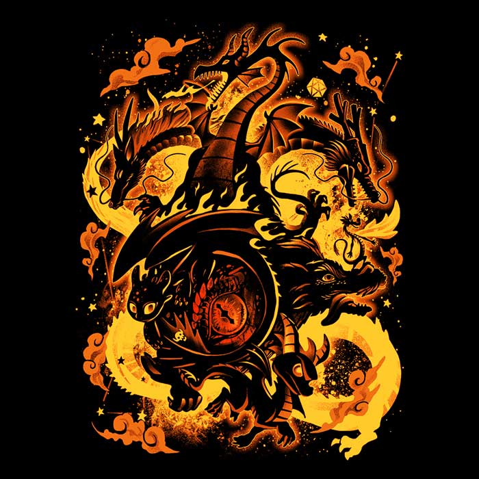 Dragon's Festival Men's Summer Tank Top