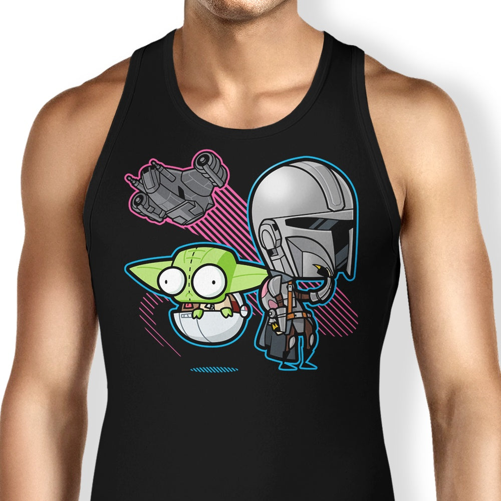 Comfortable Zim Djarin-themed Unisex and Women's Tank Tops