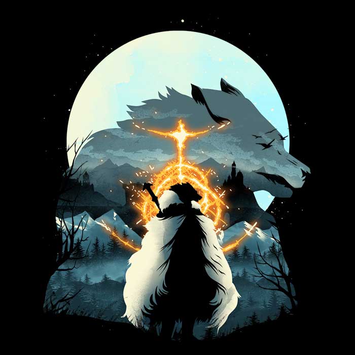 Dandingeroz's Stylish Half Wolf Tank Top