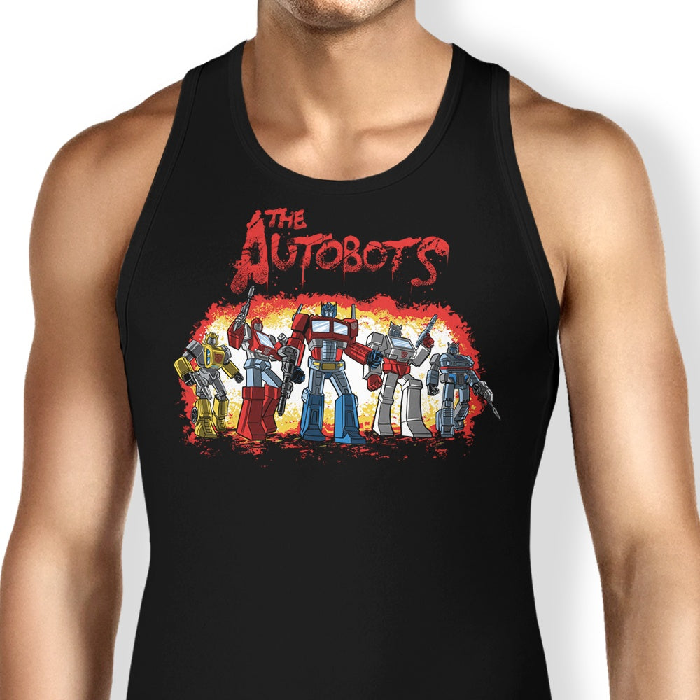 The Autobots-themed Men's Tank Top - A Stylish Apparel Piece