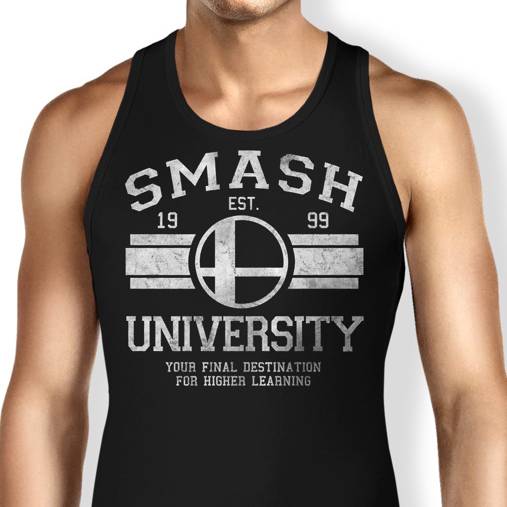 Smash University Men's and Women's Unisex Stylish Tank Top
