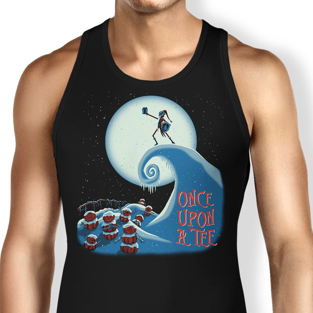 Stylish Teerion Before Christmas-themed Tank Top for Casual Wear