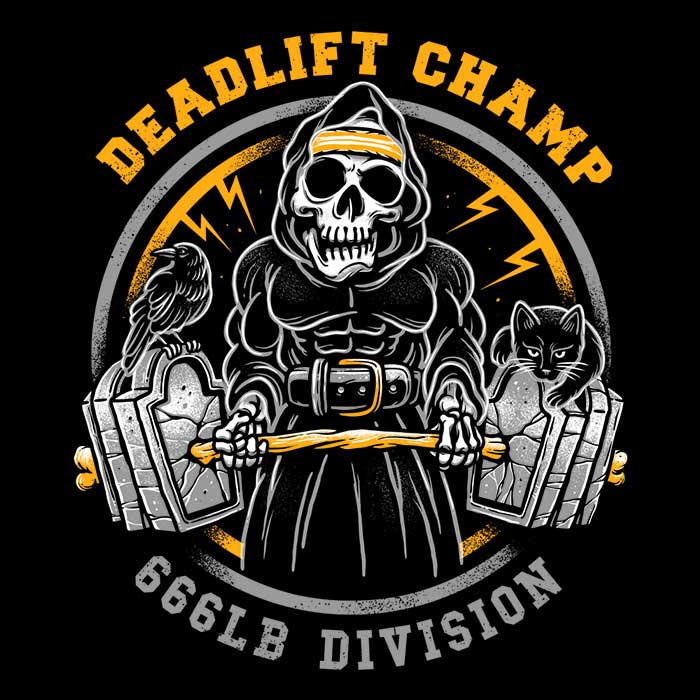 Glitchygorilla Deadlift Champ Comfortable Tank Top for Men and Women