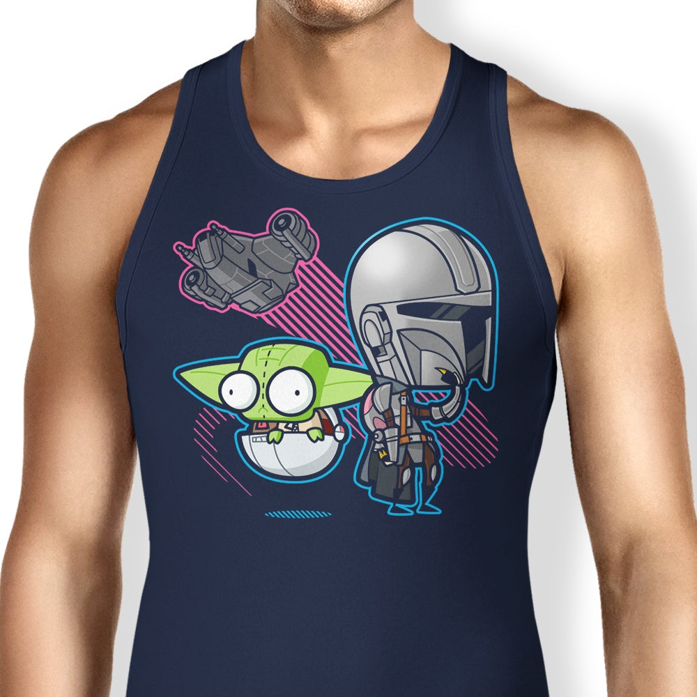 Comfortable Zim Djarin-themed Unisex and Women's Tank Tops
