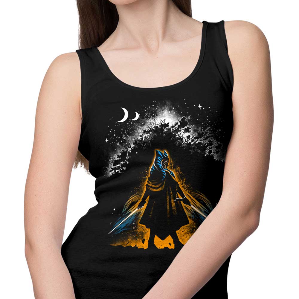 Alemaglia's Comfortable Twin Blade Fulcrum Unisex and Women's Tank Tops