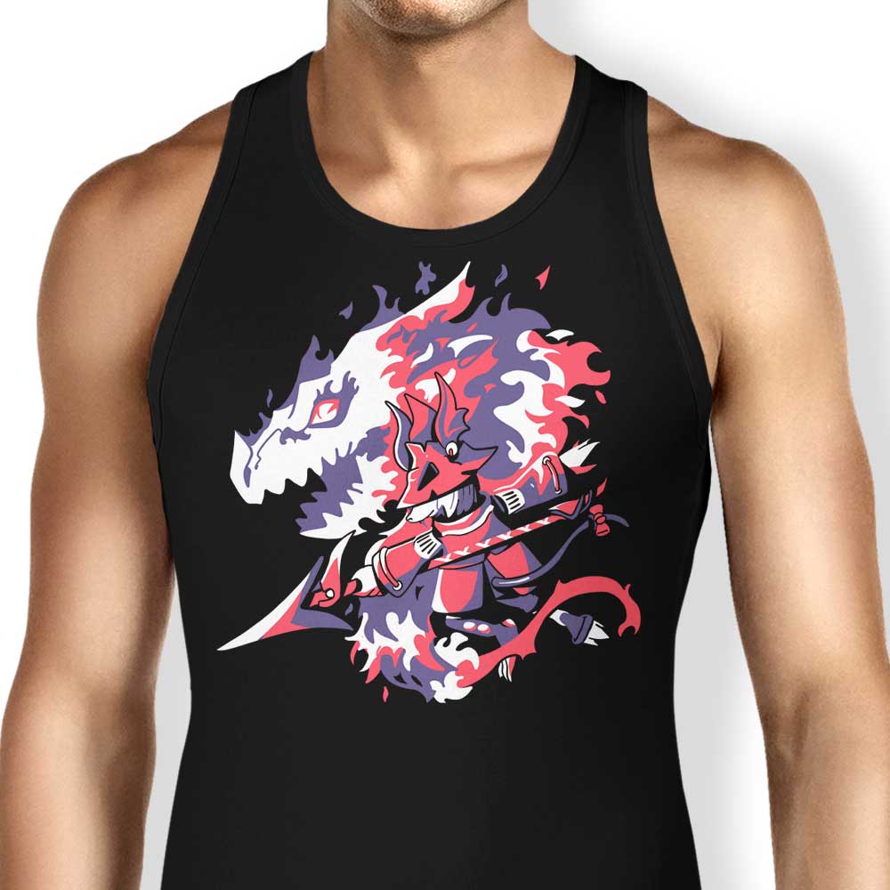 Comfortable Sketchdemao Dragon Knight Unisex and Women's Tank Tops