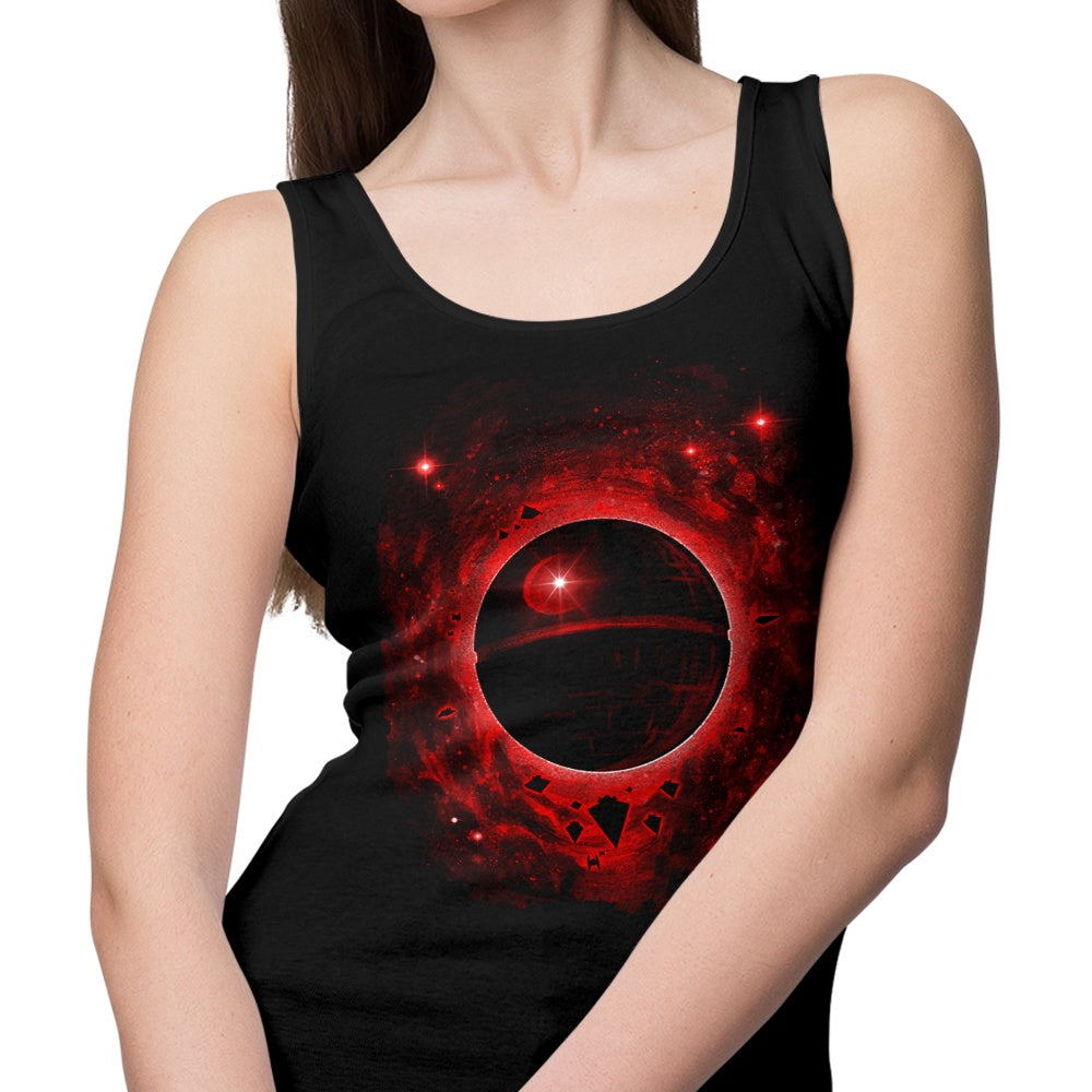 Astronomical Themed 'That's No Moon' Women's Fashion Tank Top