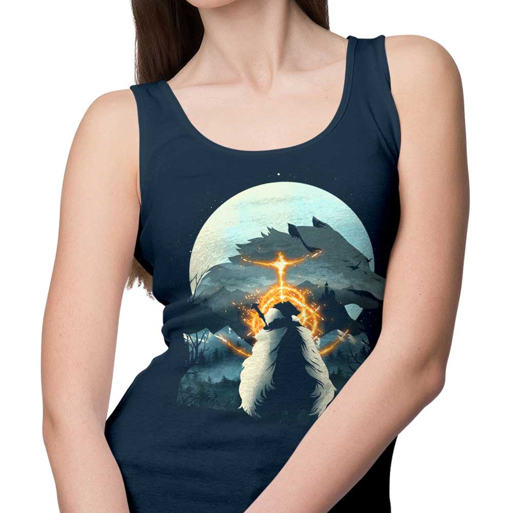 Dandingeroz's Stylish Half Wolf Tank Top