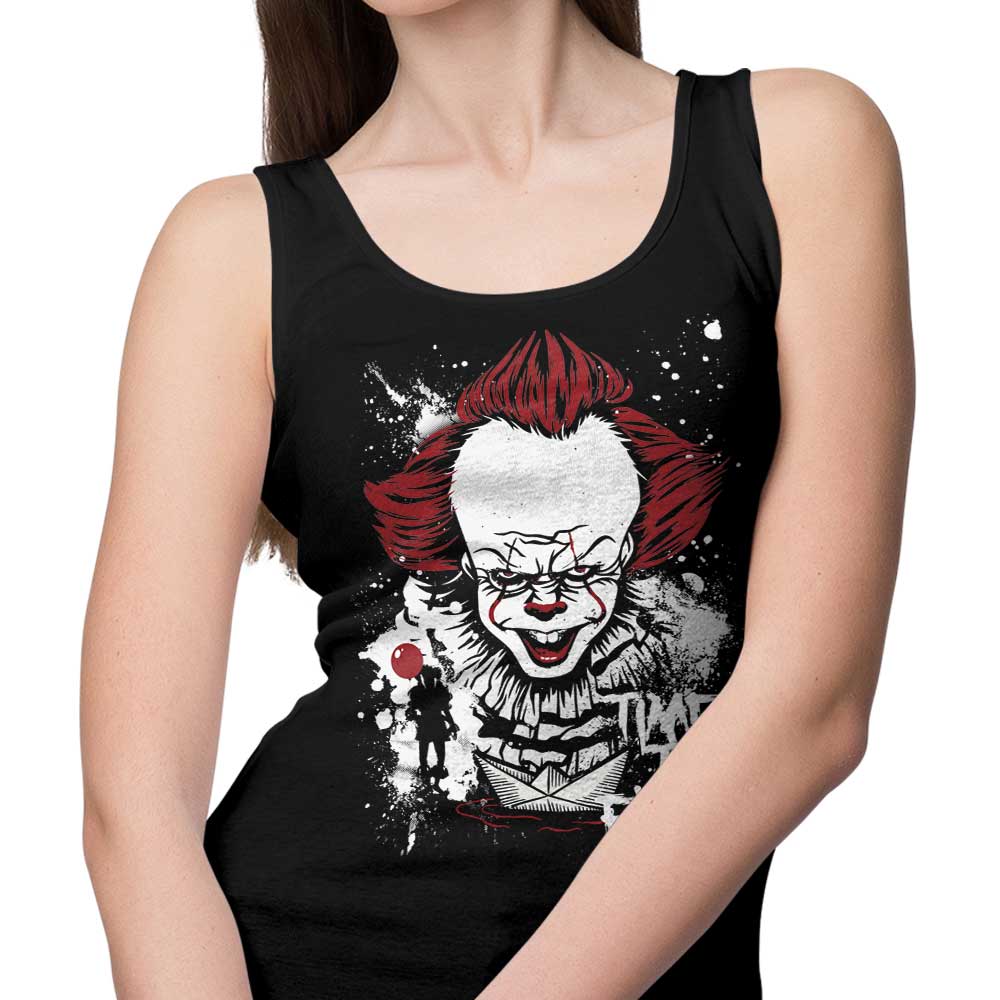 Arinesart's Comfortable Time to Float Tank Top