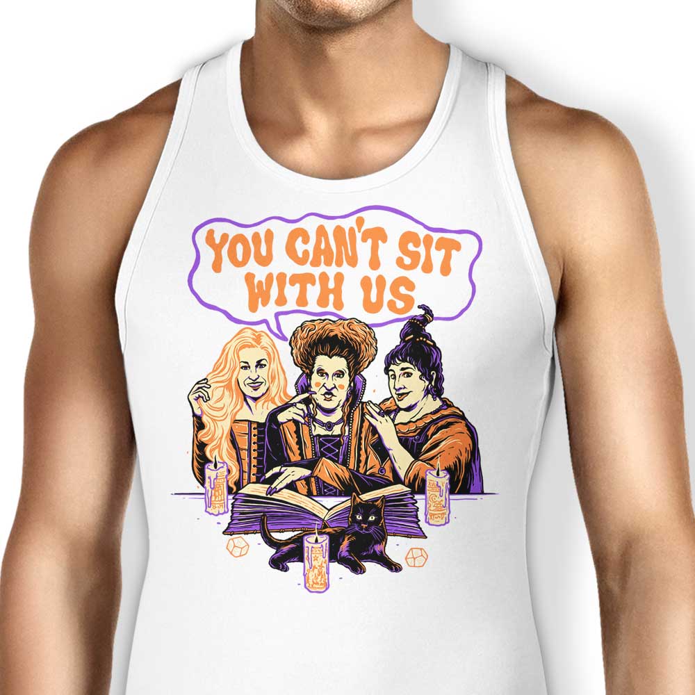 Comfy 'You Can't Sit Witch Us' Unisex and Women's Tank Tops