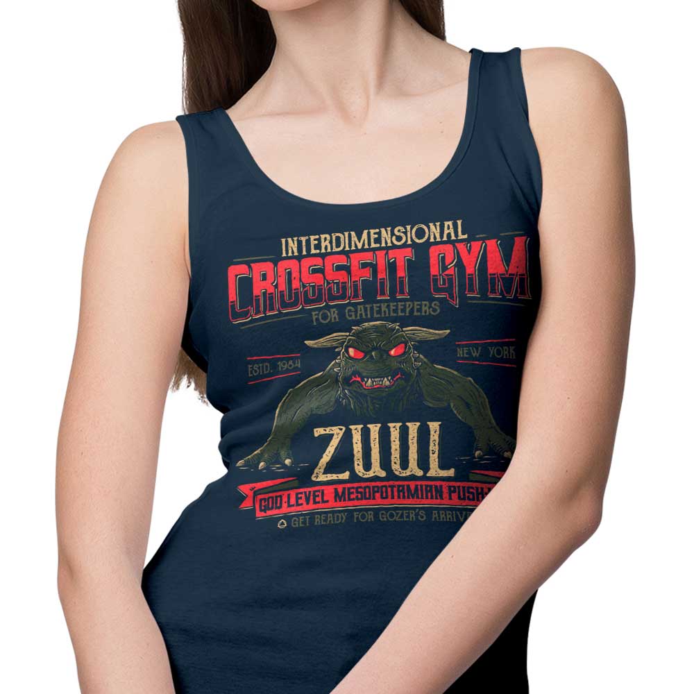 Interdimensional Crossfit Men's and Women's Unisex Tank Top for Fitness Enthusiasts