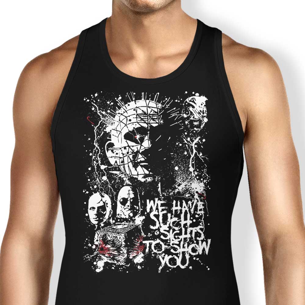 Stylish 'We Have Such Sights' Arinesart Men's and Women's Tank Tops