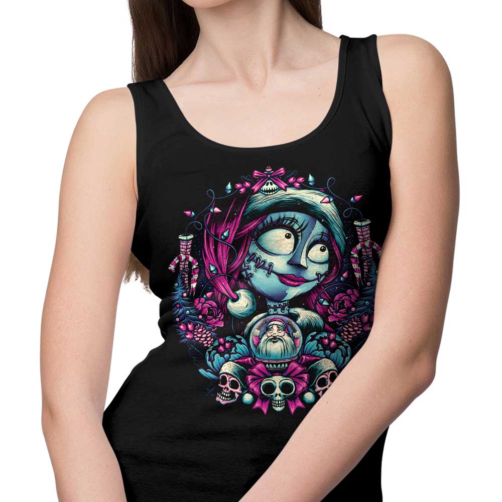 Christmas-themed Ragdoll Design Tank Top for Fashionable Wear