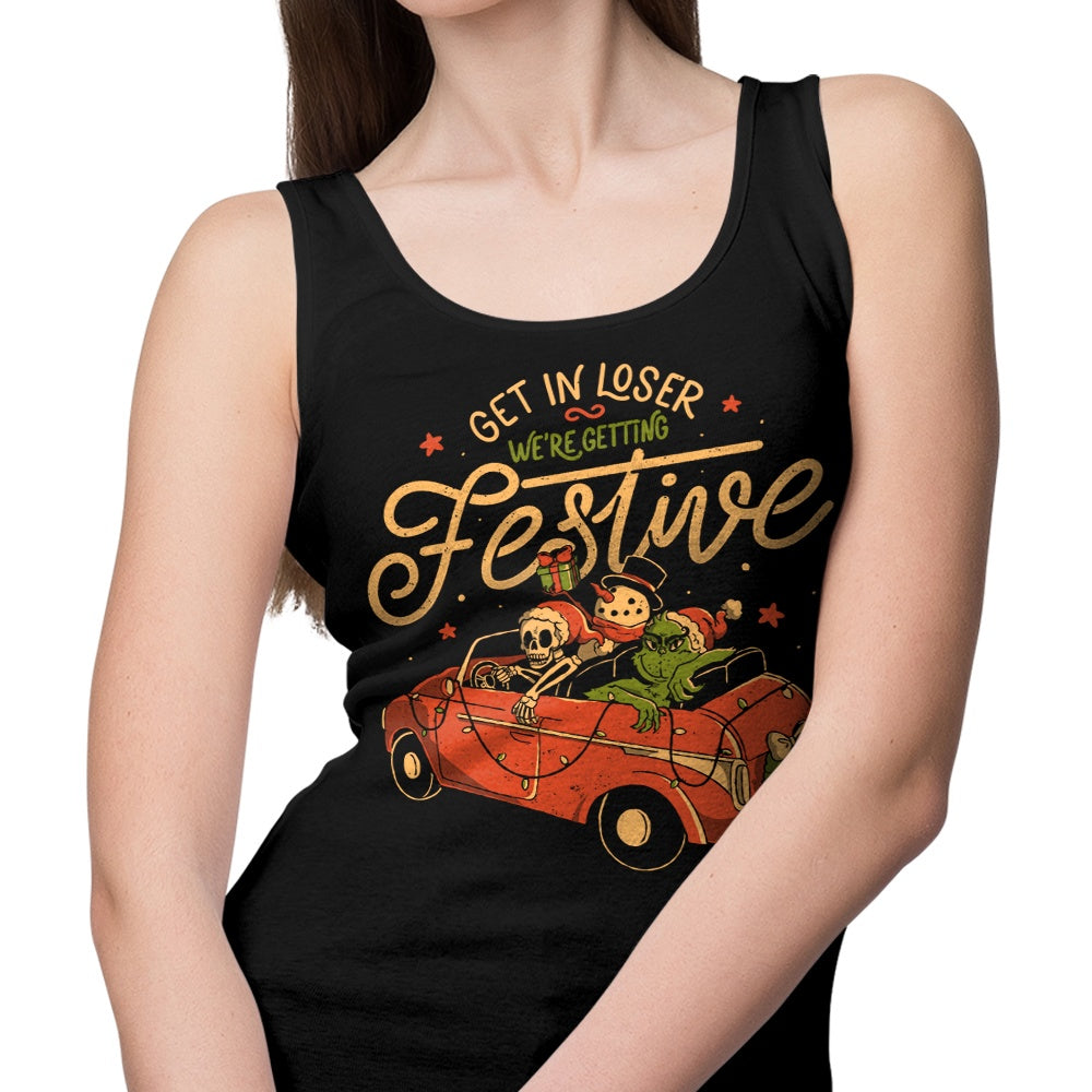 Festive - Style Women's Tank Top for a Cheerful Look