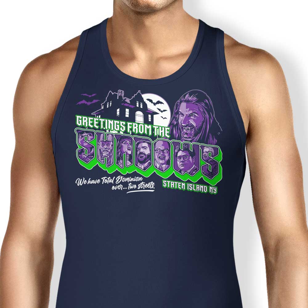 Stylish Greetings from the Shadows Women's Tank Top