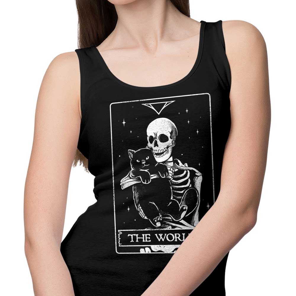 Edu.Ely's Educational Tank Top Featuring 'The World'