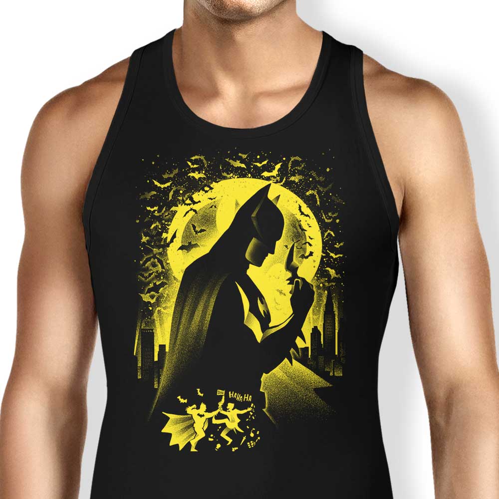 Alemaglia's Stylish Dark Night Tank Top for Trendy Wear