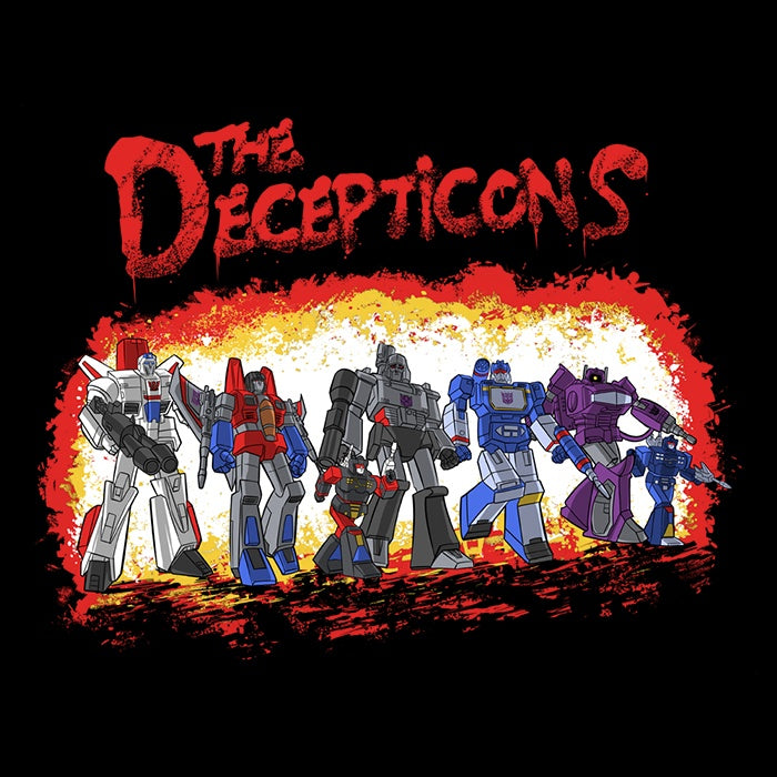 The Decepticons Themed Men's Tank Top