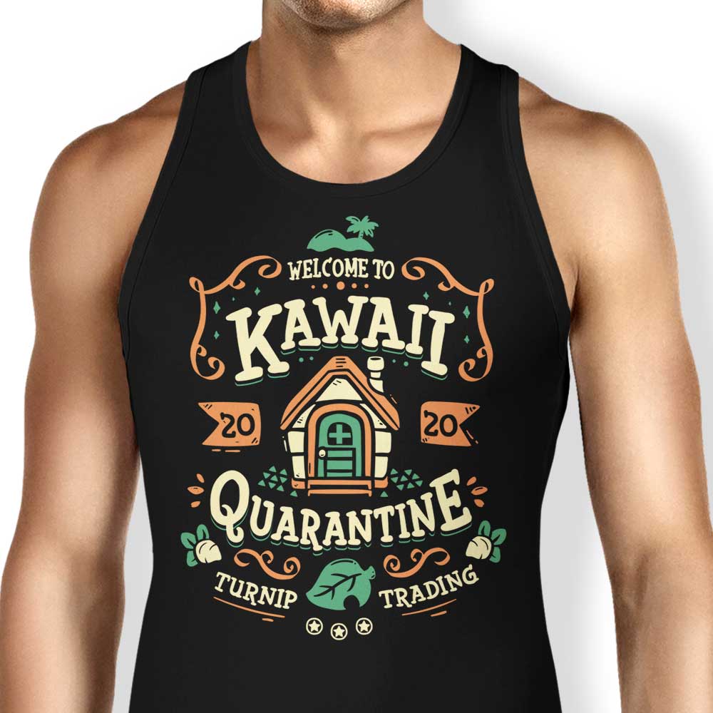 Adorable Kawaii Quarantine Men's and Women's Tank Tops