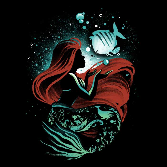 Alemaglia's Mermaid Song Stylish Men's and Women's Unisex Tank Top
