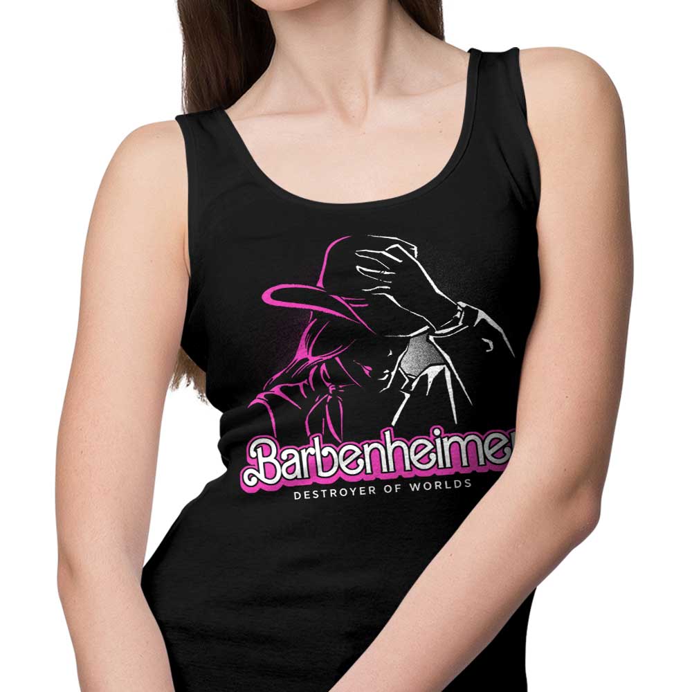 Barbenheimer-themed Men's and Women's Unisex Comfortable Tank Tops