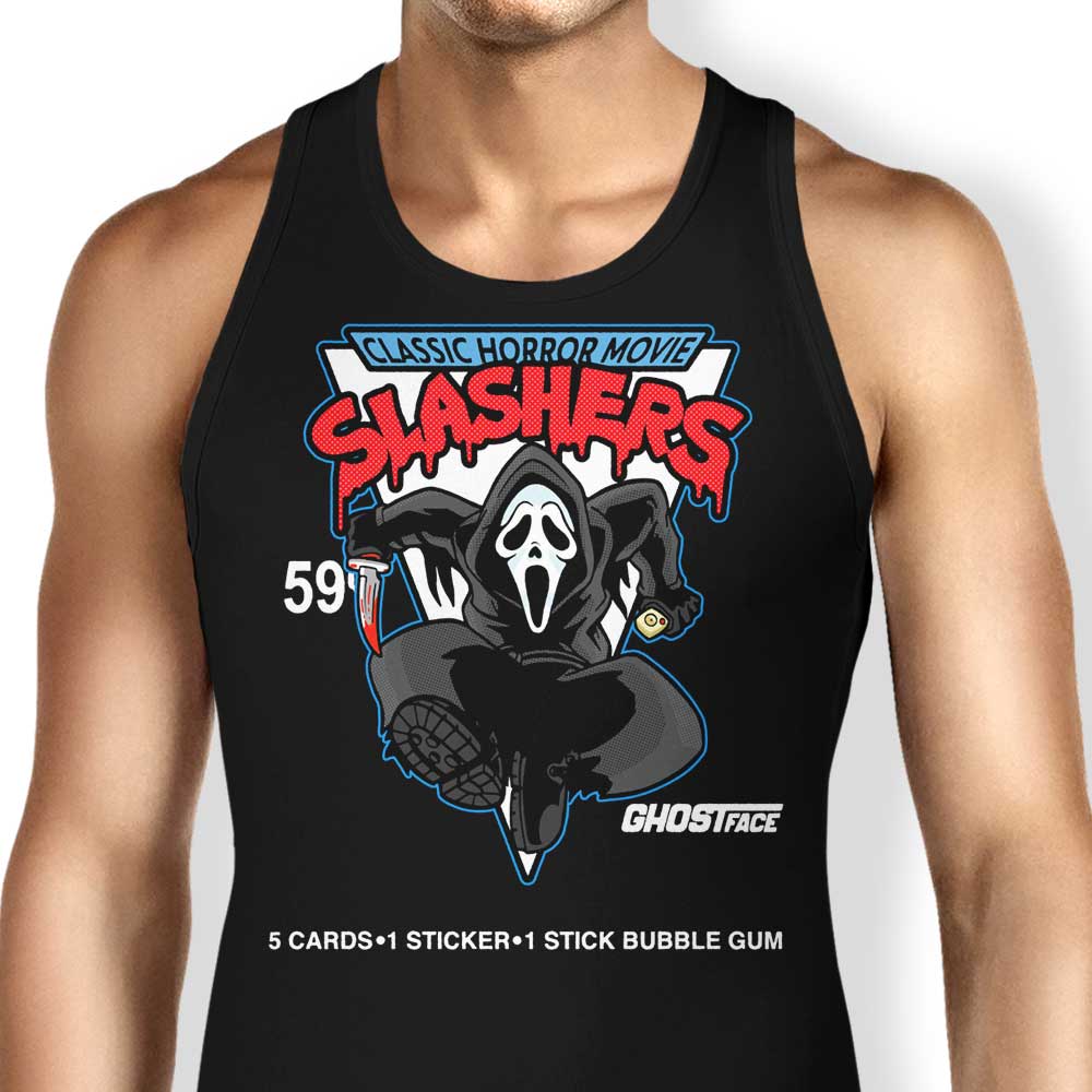 Harebrained's Ghost Classic Slashers Comfortable Unisex and Women's Tank Tops