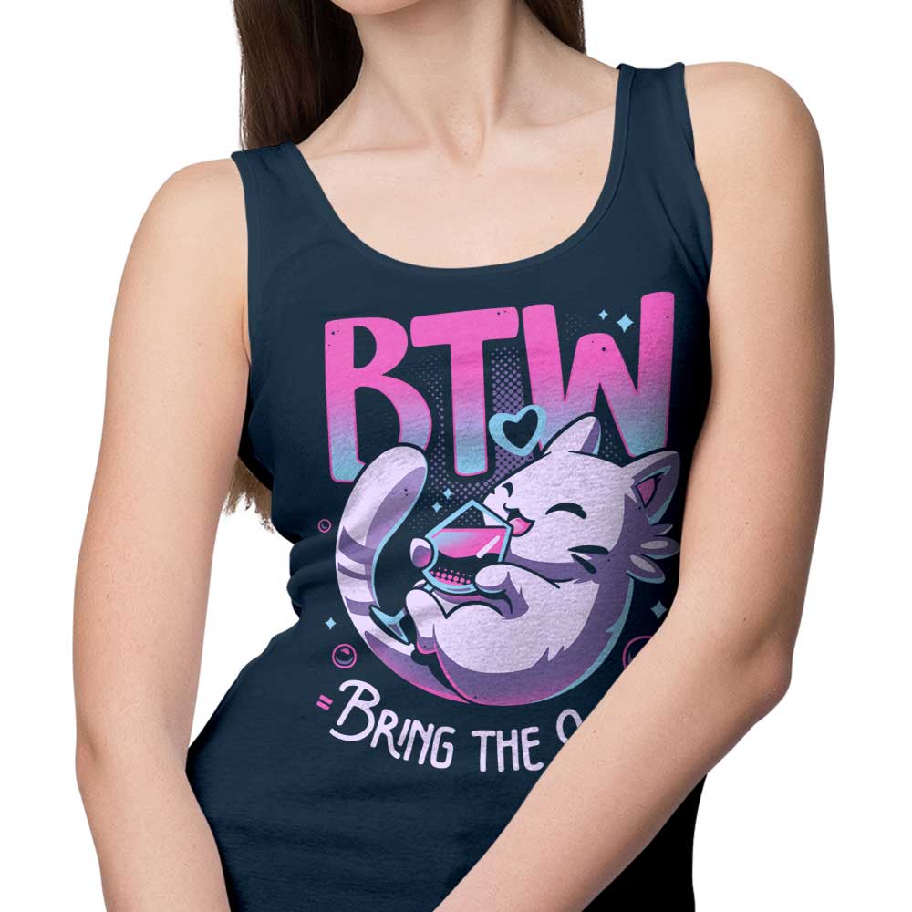 Snouleaf's Comfortable 'Bring the Wine' Unisex and Women's Tank Tops