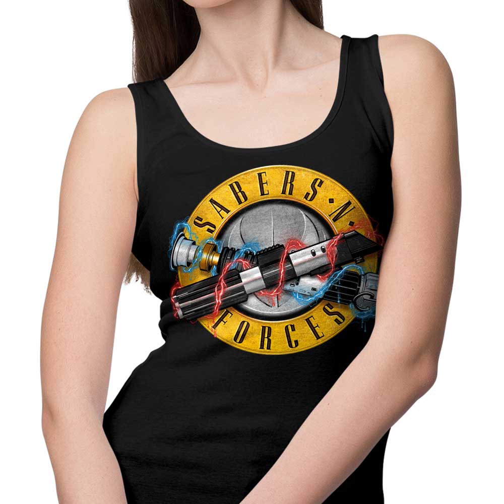 Sabers N' Forces Branded Men's and Women's Comfortable Tank Tops