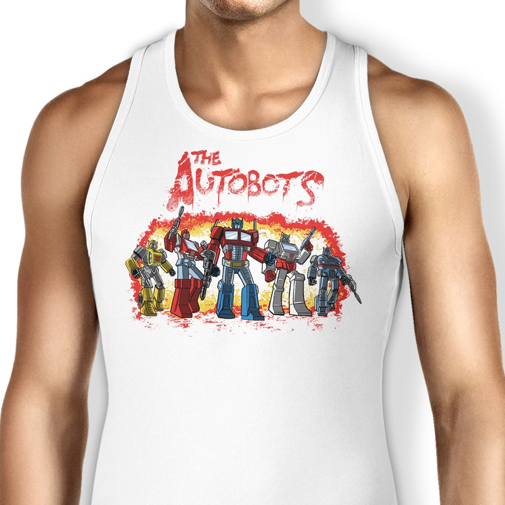 The Autobots-themed Men's Tank Top - A Stylish Apparel Piece