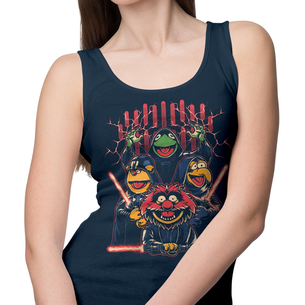 Studio Mootant's Spooky Evil Dark Puppets Tank Top