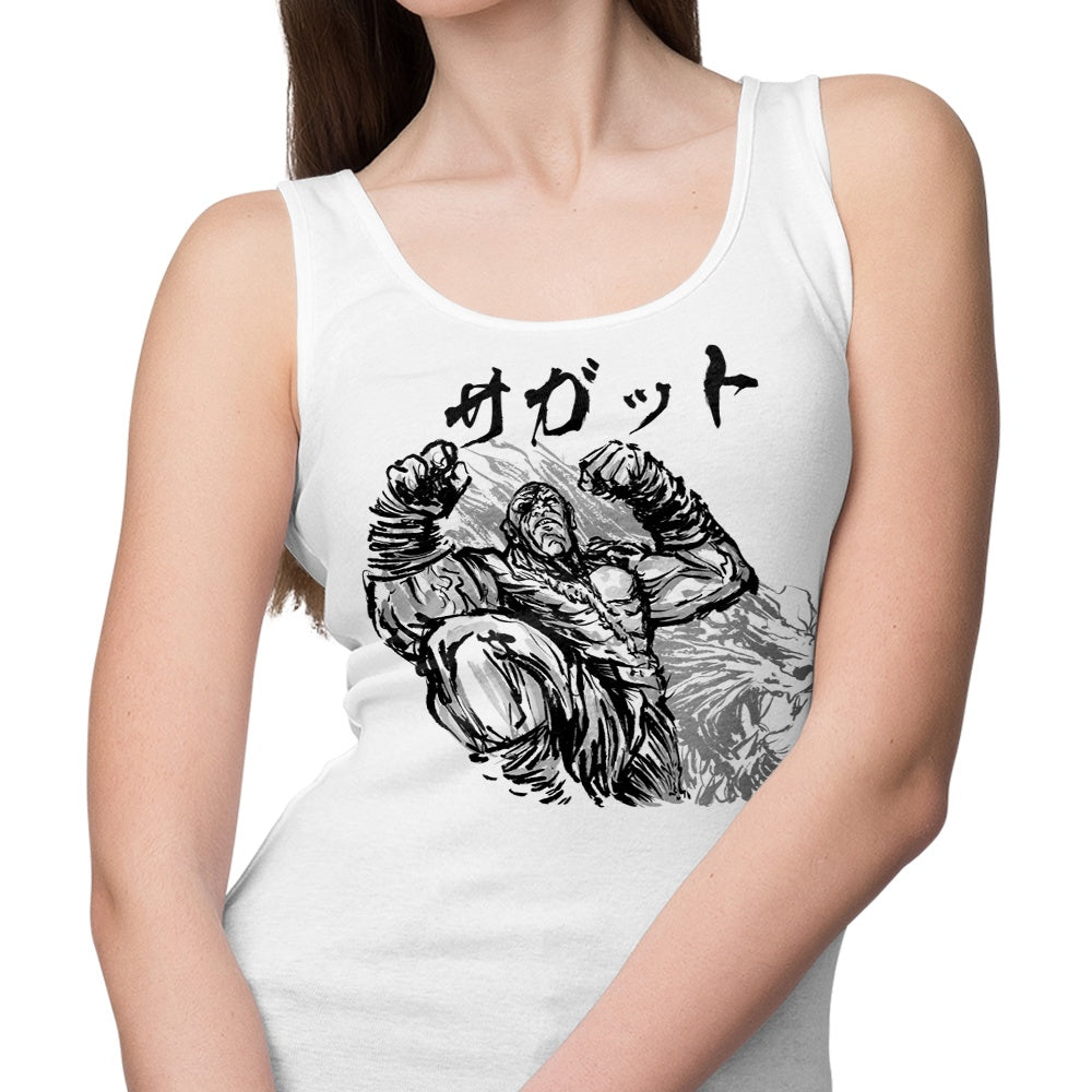 Muay Tahi God Men's and Women's Unisex Fashionable Tank Top