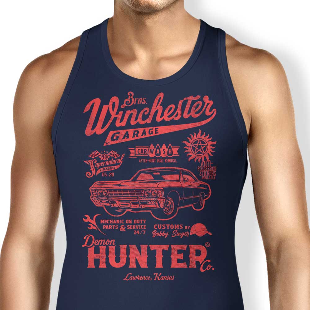 Arinesart's Stylish Winchester Garage Tank Top