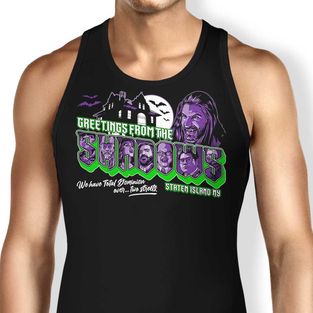 Stylish Greetings from the Shadows Women's Tank Top