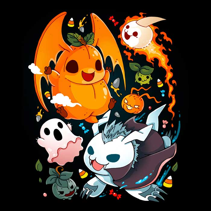Digital Halloween Comfortable Men's and Women's Tank Tops