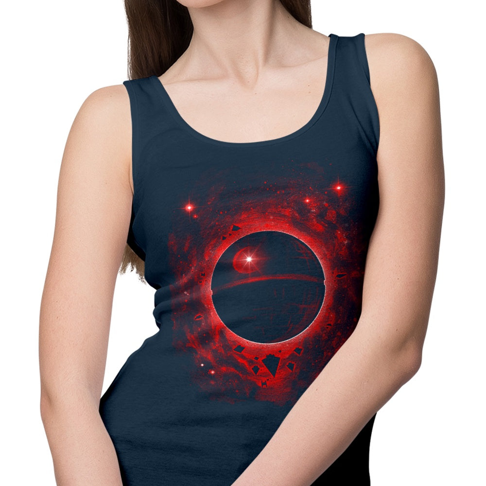 Astronomical Themed 'That's No Moon' Women's Fashion Tank Top