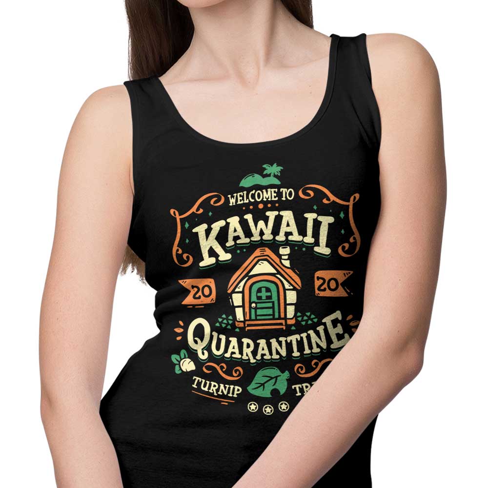 Adorable Kawaii Quarantine Men's and Women's Tank Tops