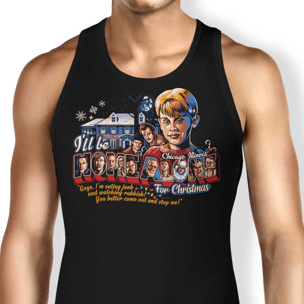 Comfortable 'Eating Junk and Watching Rubbish' Unisex & Women's Tank Tops