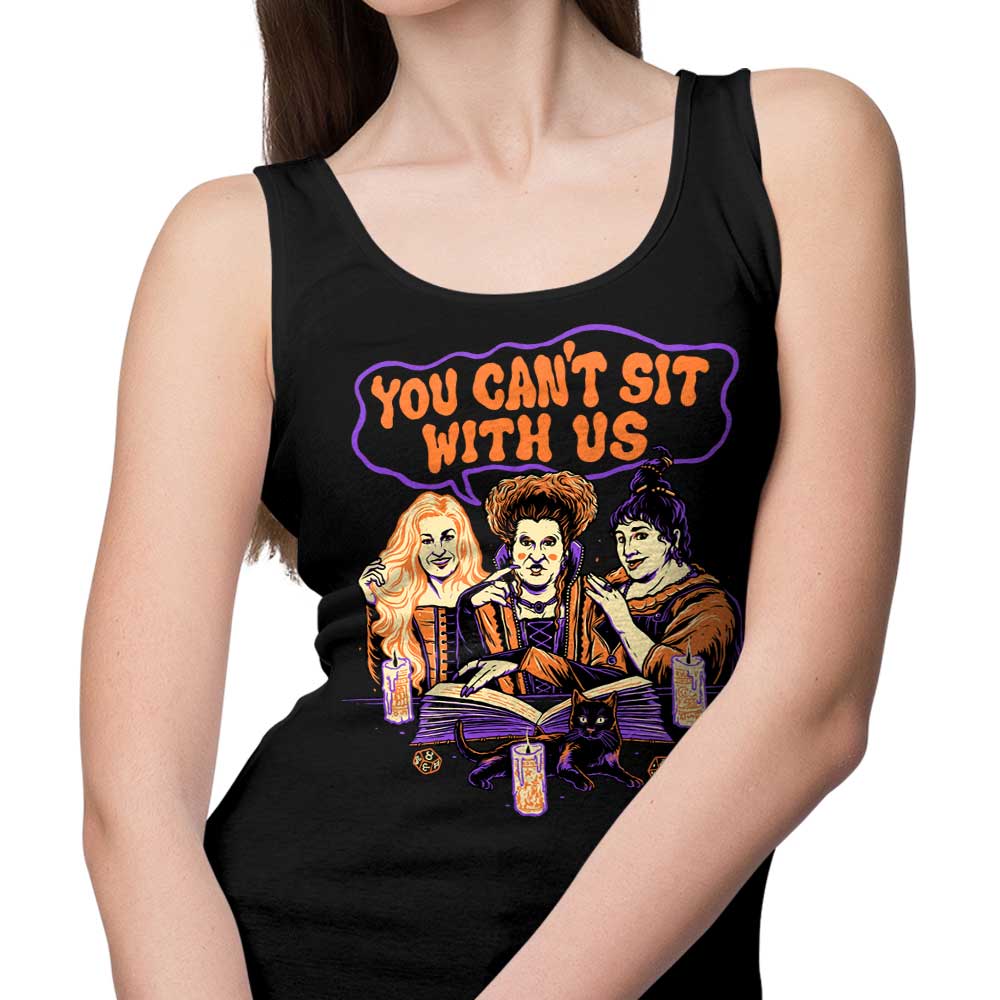Comfy 'You Can't Sit Witch Us' Unisex and Women's Tank Tops