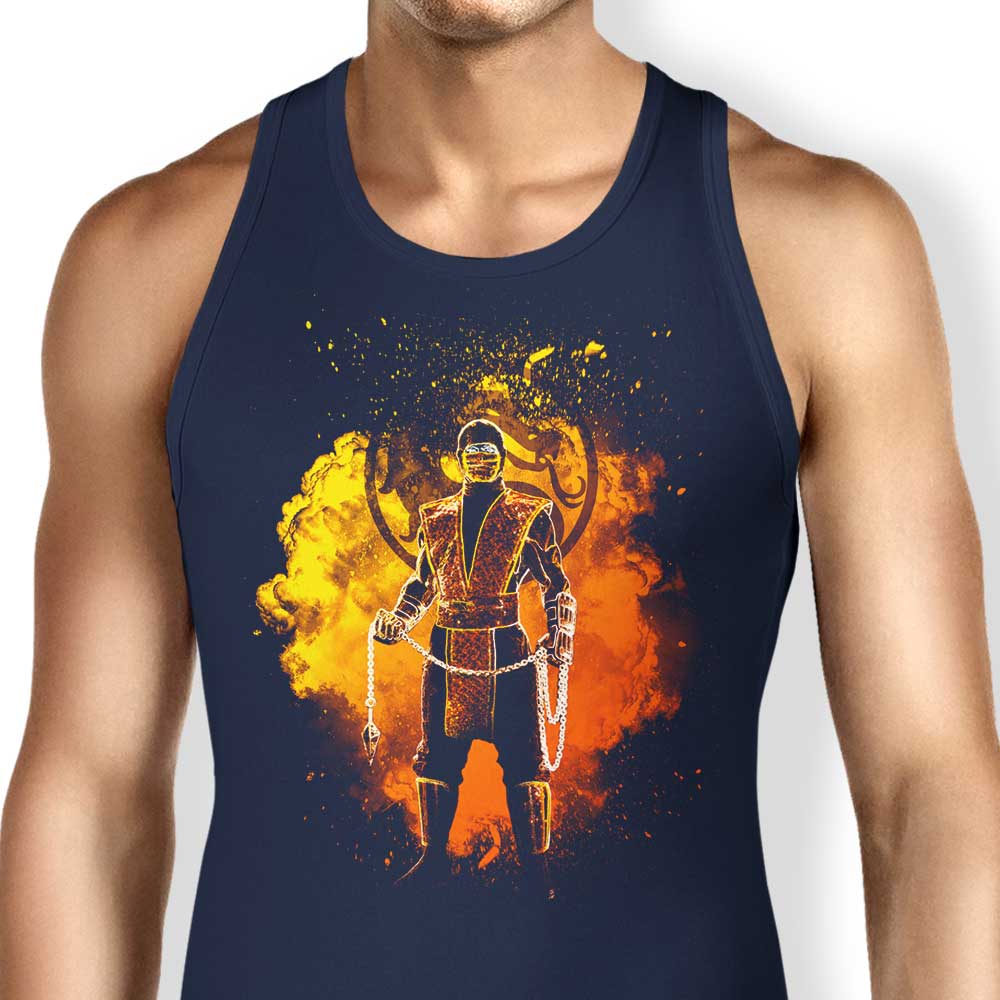 Fire Ninja Spirit Unisex and Women's Comfortable Tank Tops