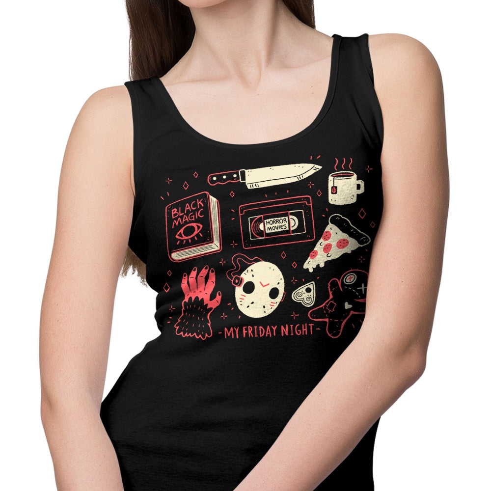 Comfortable xMorfina 'My Friday Night' Unisex and Women's Tank Tops