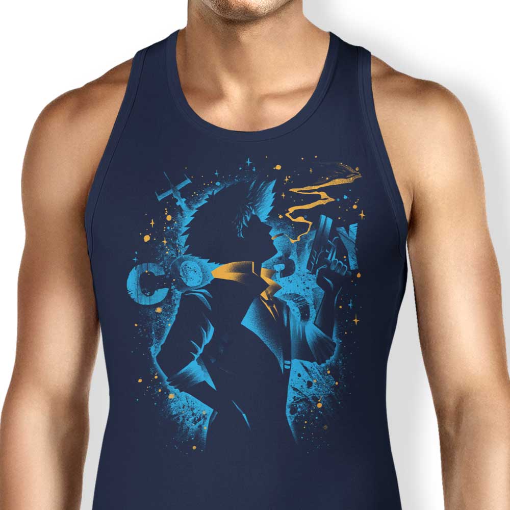 Alemaglia Men's and Women's Swimming Bird Unisex and Women-Specific Tank Tops