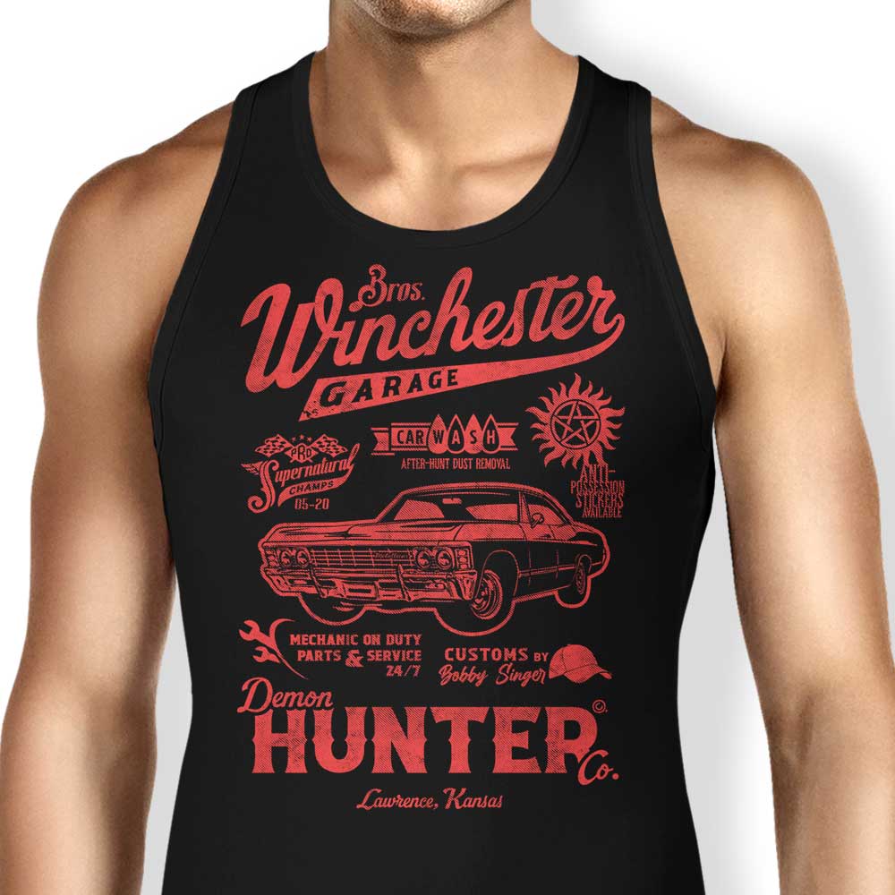 Arinesart's Stylish Winchester Garage Tank Top